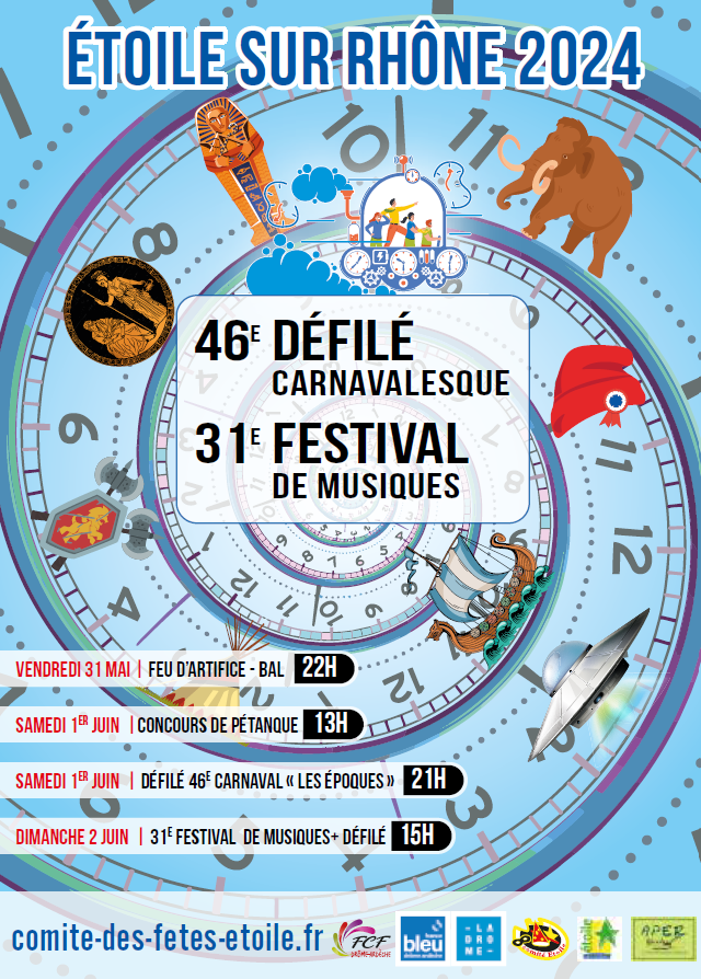 Carnaval 2024 d'étoile-sur-Rhône @ Etoile sur Rhône