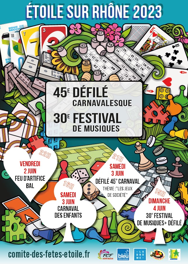 45ème Défilé Carnavalesque d'Etoile-sur-Rhône @ Village d'Etoile sur Rhône | Étoile-sur-Rhône | Auvergne-Rhône-Alpes | France